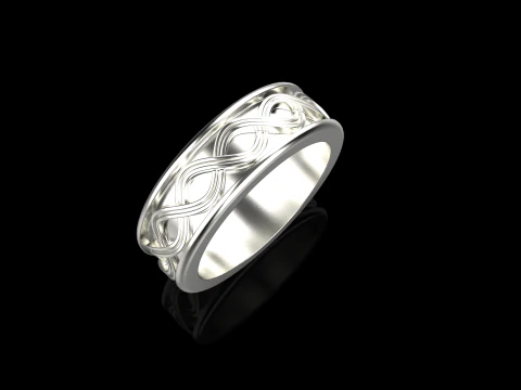 Wedding ringmodel 1011 3D Print Model