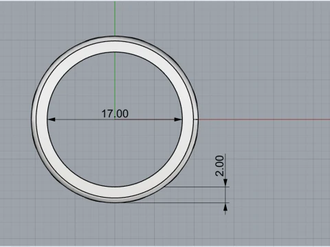 Wedding ringmodel 1011 3D Print Model
