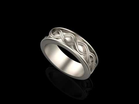Wedding ringmodel 1011 3D Print Model