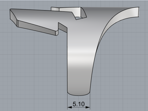 Spartan helmet ring model 1010 3D 프린트 모델