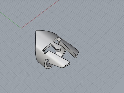 Spartan helmet ring model 1010 3D 프린트 모델