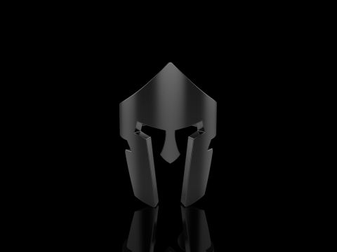 Spartan helmet ring model 1010 3D 프린트 모델