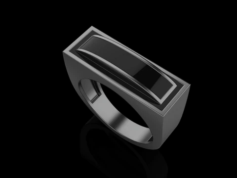 Enamel ring model 1008 3D Print Model