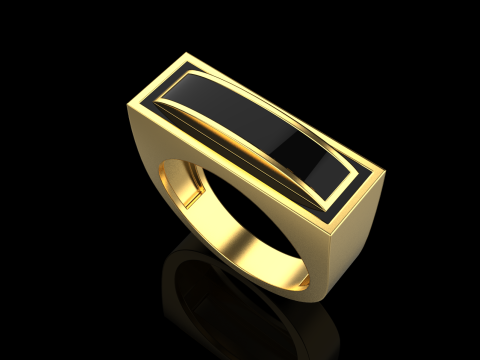 Enamel ring model 1008 Modelo de impresión 3D
