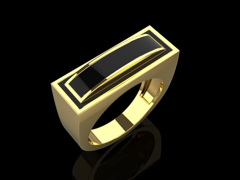 Enamel ring model 1008 Modelo de impresión 3D