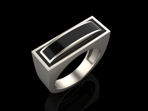 Enamel ring model 1008 Modelo de impresión 3D