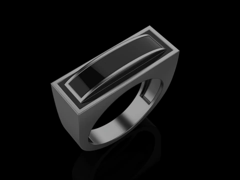 Enamel ring model 1008 3D Print Model
