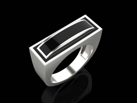 Enamel ring model 1008 Modelo de impresión 3D