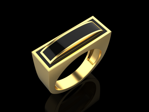 Enamel ring model 1008 Modelo de impresión 3D