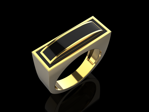 Enamel ring model 1008 Modelo de impresión 3D