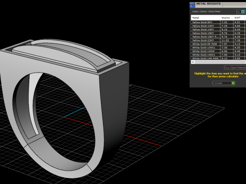 Enamel ring model 1008 Modelo de impresión 3D