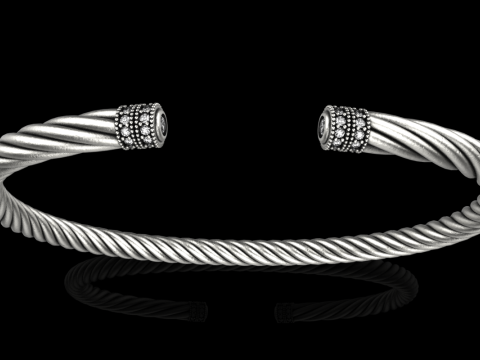 Knot bracelet model 1006 3D Print Model