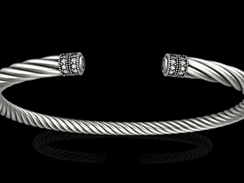 Knot bracelet model 1006 3D Print Model