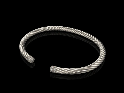 Knot bracelet model 1006 3D Print Model