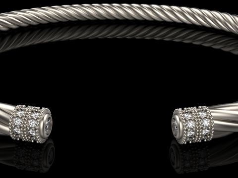 Knot bracelet model 1006 3D Print Model