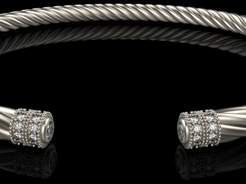 Knot bracelet model 1006 3D Print Model