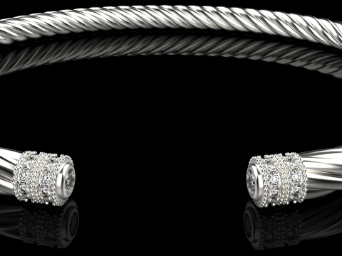 Knot bracelet model 1006 3D Print Model