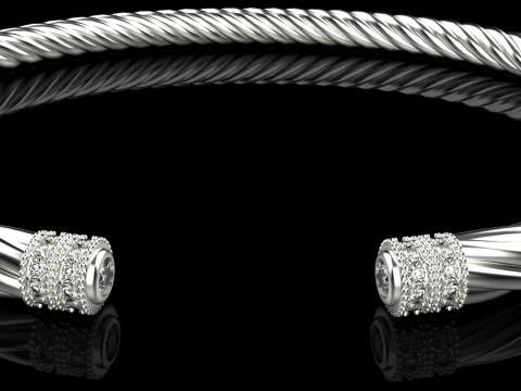 Knot bracelet model 1006 3D Print Model