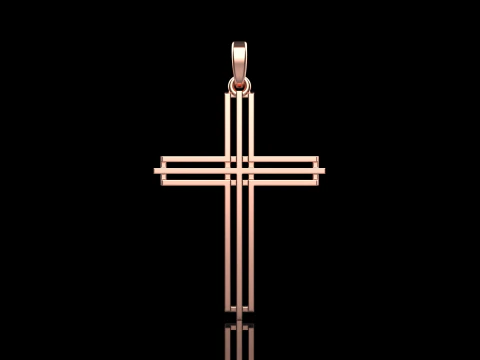 Cross model 1004 3D Print Model