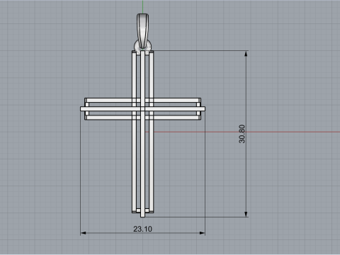 Cross model 1004 3D प्रिंट मॉडल