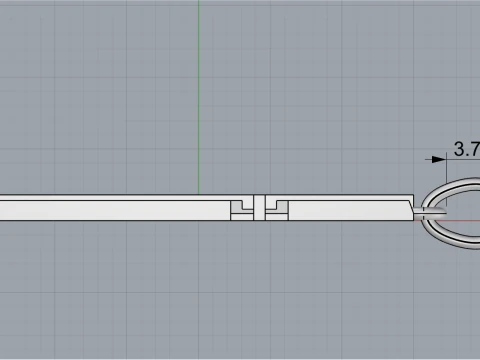 Cross model 1004 3D Print Model