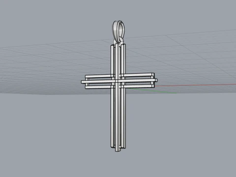 Cross model 1004 3D Print Model