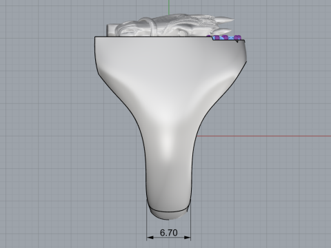 Horse ring model 1001 Modello di stampa 3D