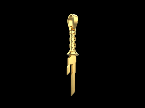 Sword pendant model 999 3D प्रिंट मॉडल