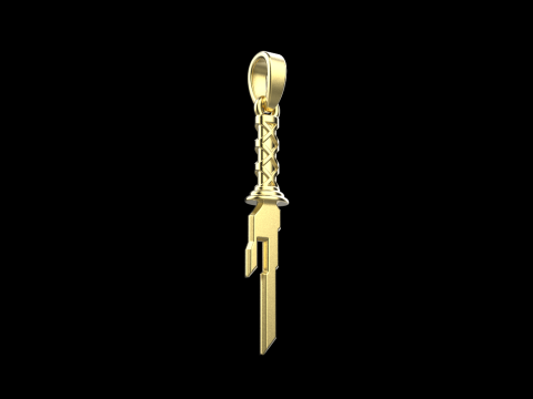 Sword pendant model 999 3D प्रिंट मॉडल