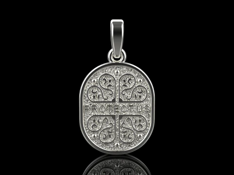 St Nicholas pendant model 994 3D Print Model