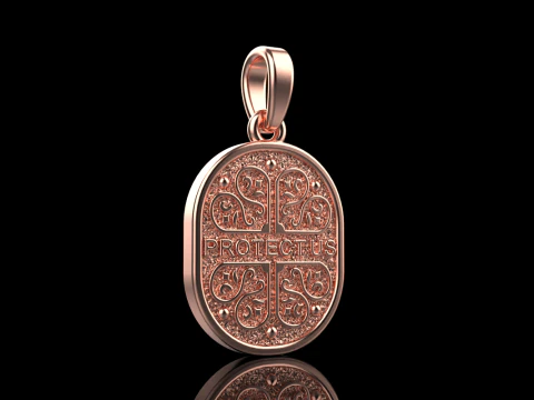 St Nicholas pendant model 994 3D Print Model