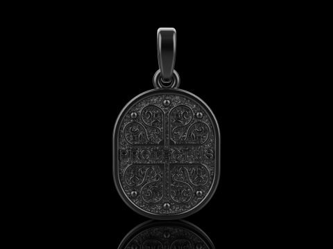 Saint Mary pendant model 993 3D Принт Модель
