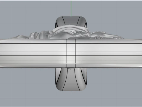 Saint Mary pendant model 993 3D Print Model