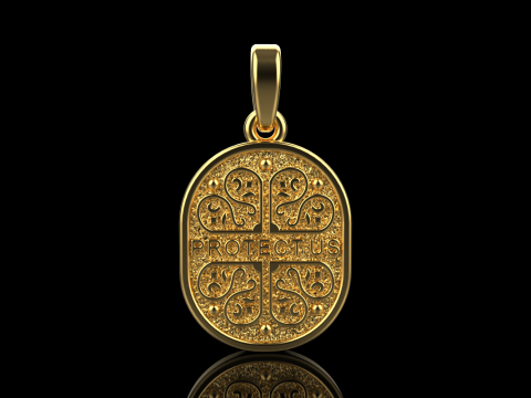 Jesus pendant model 992 3D-printmodel