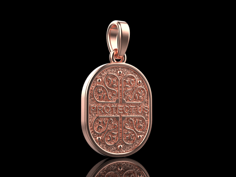 Jesus pendant model 992 3D-printmodel