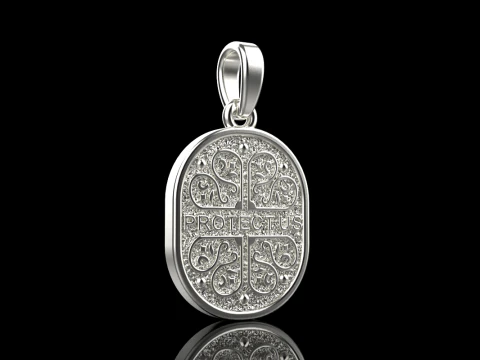 Jesus pendant model 992 3D Print Model