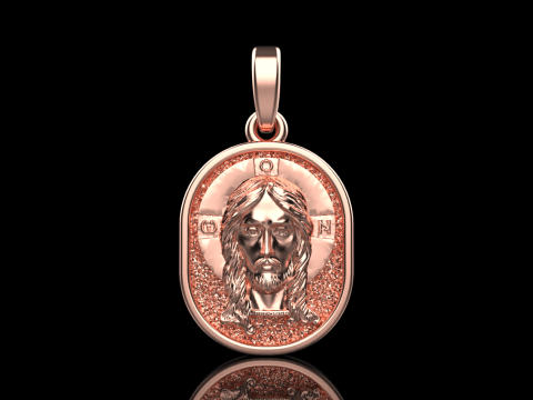 Jesus pendant model 992 3D-printmodel