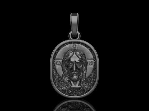 Jesus pendant model 992 3D Print Model