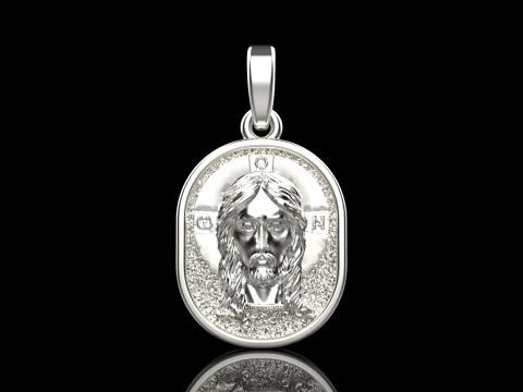 Jesus pendant model 992 3D-printmodel
