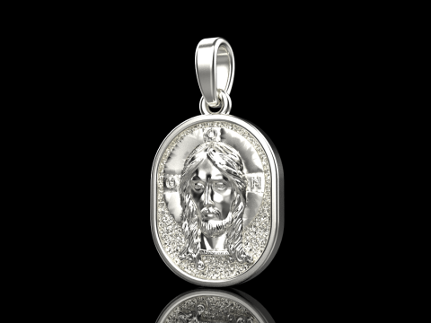 Jesus pendant model 992 3D-printmodel