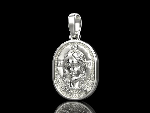 Jesus pendant model 992 3D Print Model