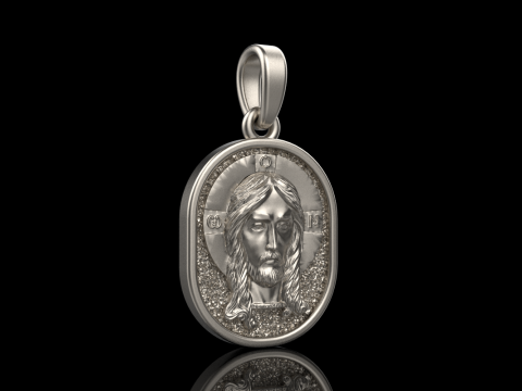 Jesus pendant model 992 3D-printmodel