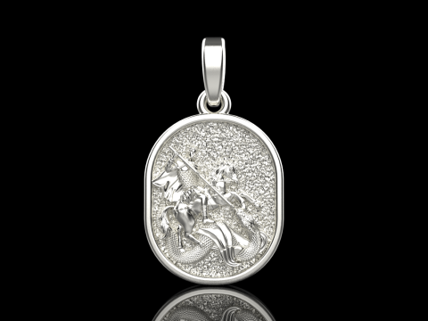 St George the Victory pendant model 991 3D Baskı Modeli