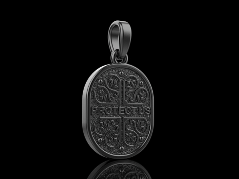 Archangel michael pendant model 989 3D Принт Модель