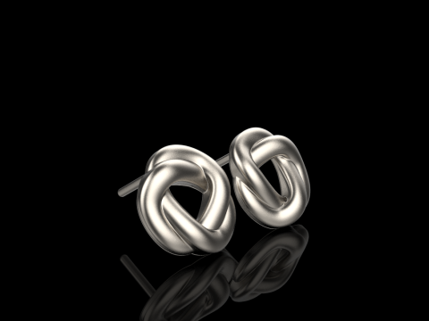 Stud earring model 986 Modelo de impresión 3D