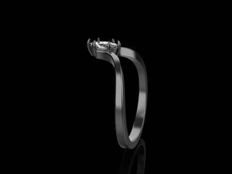 Marquise ring model 970 3D Print Model