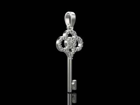 Key pendant model 974 3D Print Model