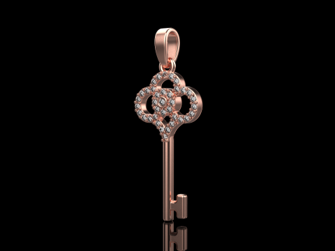 Key pendant model 974 3D 프린트 모델