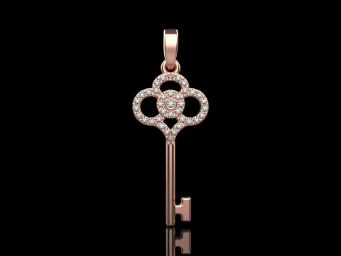 Key pendant model 974 3D Print Model