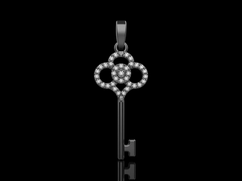 Key pendant model 974 3D Print Model